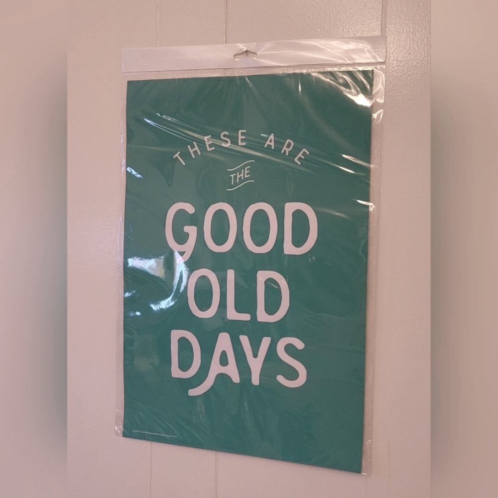 NEW Chalk Couture Reusable Transfer The Good Old Days